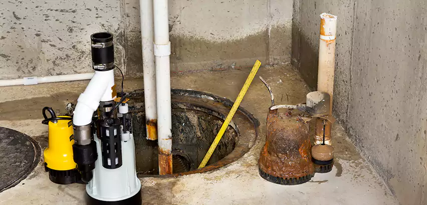 Installing Sump Pump in Finished Basement in Greenwood, IN