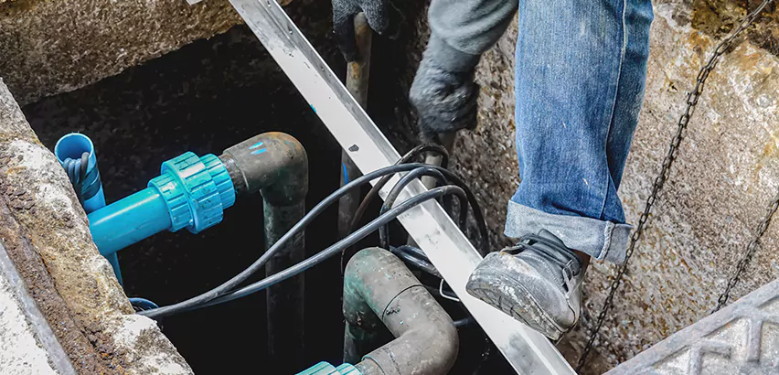 Zoeller Sewage Ejector Pump System in Greenwood