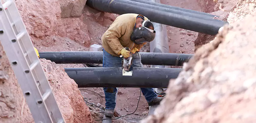 Cast Iron Sewer Pipe Replacement in Greenwood